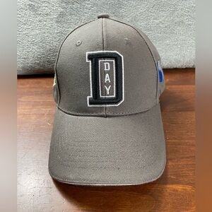 Fostex D-Day Airborne Rangers Embroidered Hat Cap Fitted Flex Fit (M) Gray